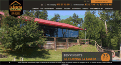 Desktop Screenshot of campinglafageda.com